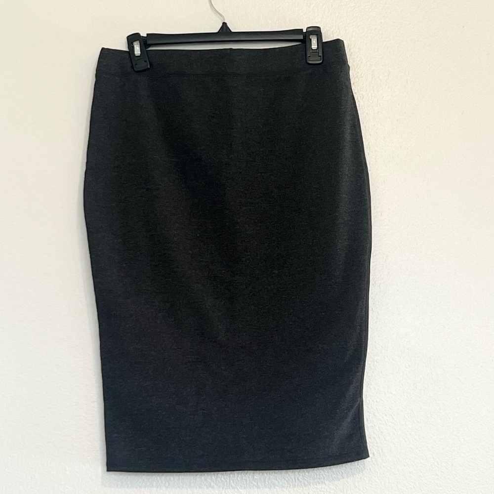 Old Navy Charcoal Gray Pencil Skirt